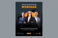 10 Business Webinar Poster Design Template Set 10 Product Image 5