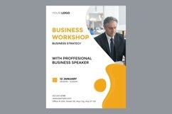 10 Business Webinar Poster Design Template Set 10 Product Image 9