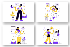 10 Business Woman Illustration Product Image 2
