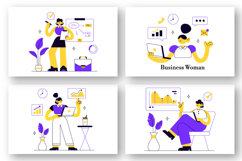 10 Business Woman Illustration Product Image 3