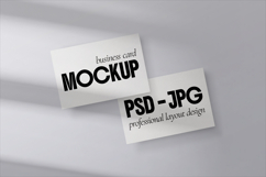Elegant Modern Business Card Mockup Design Product Image 1