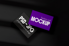 Bold Modern Business Card Mockup Product Image 1