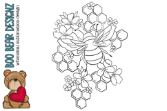Busy Bee Clipart Product Image 1