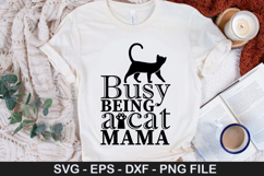 Funny Cat SVG Bundle -Funny Cats Quotes SVG Design Product Image 7