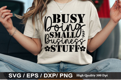 Inspirational SVG Design - Busy Doing Small Business Stuff Product Image 2