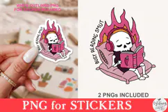 Busy Reading Smut PNG Product Image 1