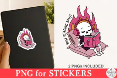 Busy Reading Smut PNG Product Image 2