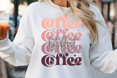 But first coffee SVG, Retro Coffee SVG Product Image 1