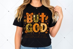 But God PNG, Christian Fall PNG, Autumn Png, Thankful Png Product Image 5
