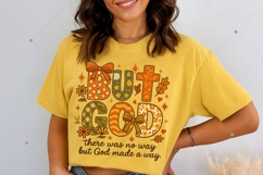 But God PNG, Christian Fall PNG, Autumn Png, Thankful Png Product Image 7