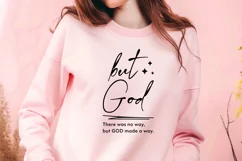 But God SVG, Christian Shirt Design, Faith and Religious SVG Product Image 2