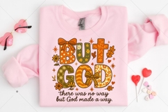 But God PNG, Christian Fall PNG, Autumn Png, Thankful Png Product Image 2