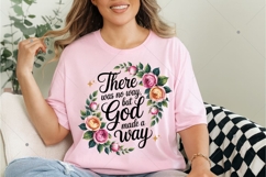 But God PNG Christian Sublimation Design, Jesus PNG, Faith Product Image 6