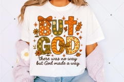 But God PNG, Christian Fall PNG, Autumn Png, Thankful Png Product Image 4