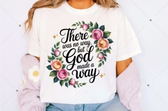But God PNG Christian Sublimation Design, Jesus PNG, Faith Product Image 3