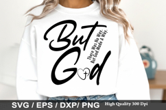 But There Was No Way. But God - Christian SVG Design Product Image 1