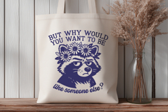 Sassy Raccoon SVG, Funny Self Love Quote PNG, Cute Animal Product Image 3