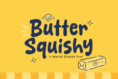 Butter Squishy - A Fun & Cozy Font Product Image 1