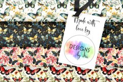 Seamless Butterfly Patterns | Butterfly Digital Paper Product Image 2