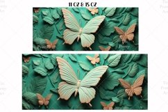 Butterflies 3D Mug Wrap Sublimation Designs, 3d Mug, Butterflies Png