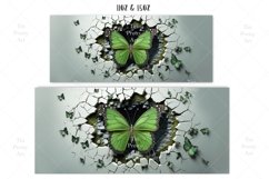 Butterflies 3D Mug Wrap Sublimation Designs, 3d Mug, Butterflies Png