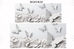 Butterflies 3D Mug Wrap Sublimation Designs, 3d Mug, Butterflies Png