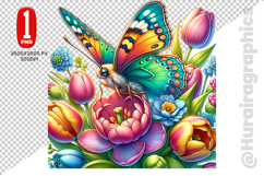 Butterflies Clipart - PNG File Product Image 1