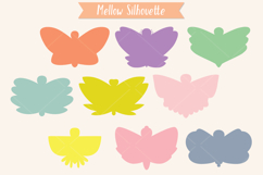 Hand Drawn Colored Butterflies | Moth | Insect | Flying Bugs Product Image 5