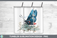 GorgeousButterflies Sketch Tumbler design.
