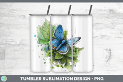 GorgeousButterflies Sketch Tumbler design.