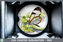 GorgeousButterflies Sketch Car Coaster design.