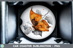 GorgeousButterflies Sketch Car Coaster design.
