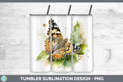 GorgeousButterflies Sketch Tumbler design.