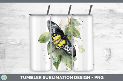 GorgeousButterflies Sketch Tumbler design.