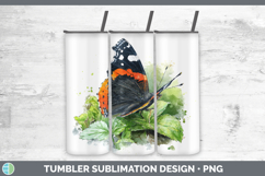 GorgeousButterflies Sketch Tumbler design.