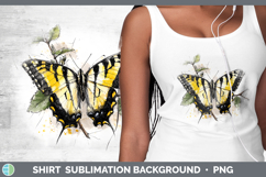 GorgeousButterflies Sketch Shirt design.