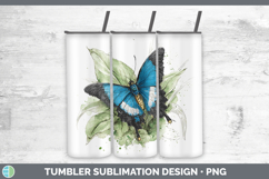 GorgeousButterflies Sketch Tumbler design.