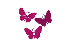 Butterflies SVG Cut File Product Image 1