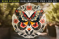 Butterfly Wind Spinner Sublimation Product Image 1