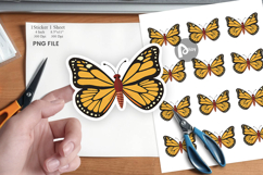 Spring Butterfly Sticker Product Image 1