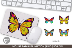 Mouse Pad Spring Butterfly Product Image 1