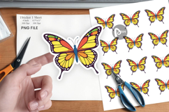 Spring Butterfly Sticker Product Image 1