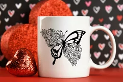 Flower Butterfly Svg, Floral Butterfly Svg, Butterfly Svg. Product Image 7