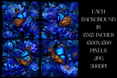 Butterfly Background, Butterfly Flowers Backgrounds, s6 Product Image 2