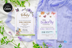Butterfly Baby Shower Invitation Card Product Image 8