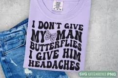 Sarcastic SVG | Funny Retro SVG | Headaches SVG | Wife SVG Product Image 2