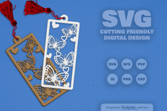 Butterfly Bookmark SVG 1 Product Image 2