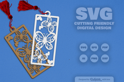 Butterfly Bookmark SVG 3 Product Image 2