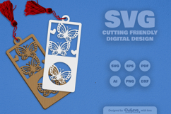 Butterfly Bookmark SVG 6 Product Image 2