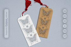 Butterfly Bookmark SVG Product Image 2